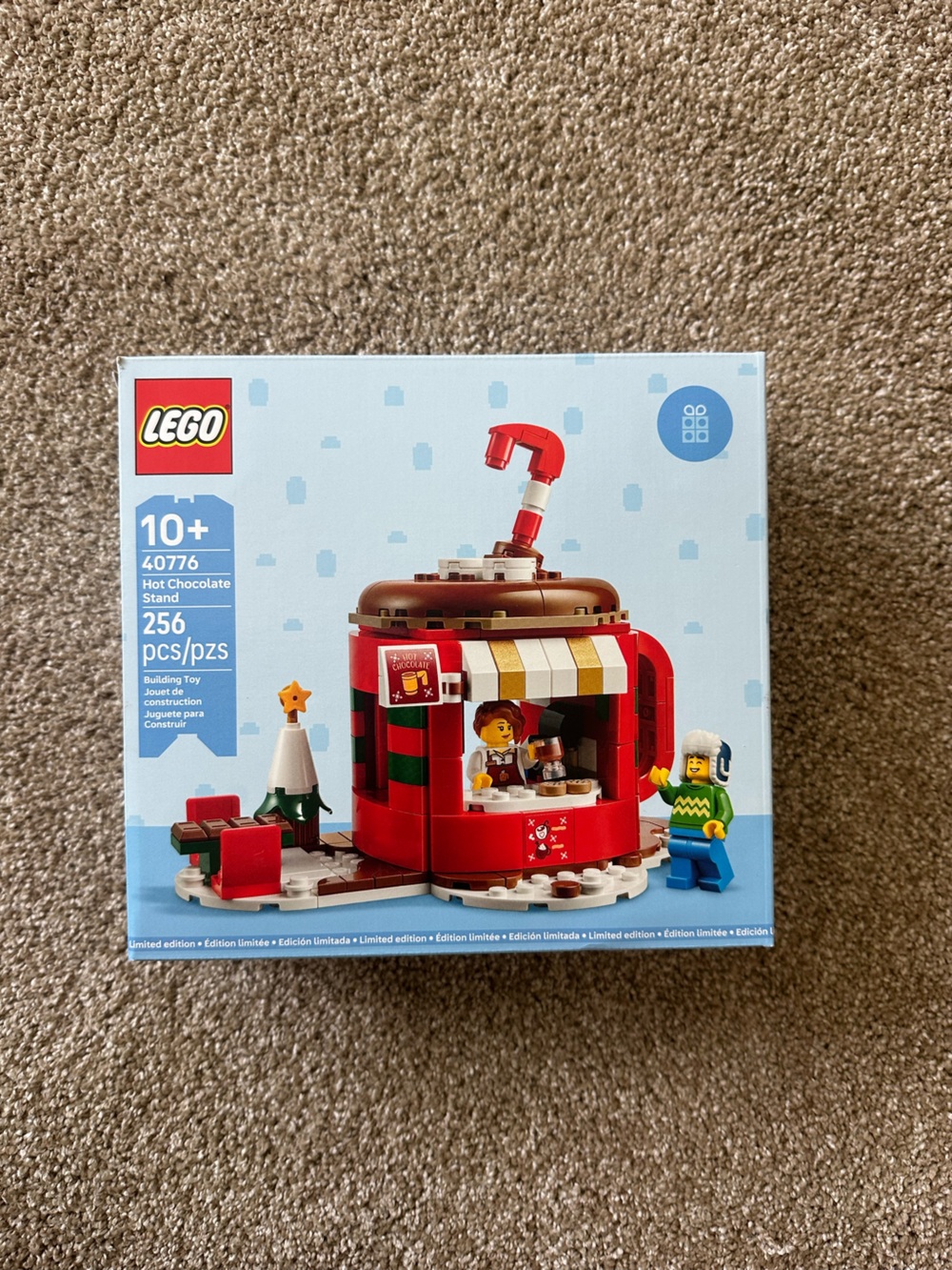 LEGO hot chocolate stand